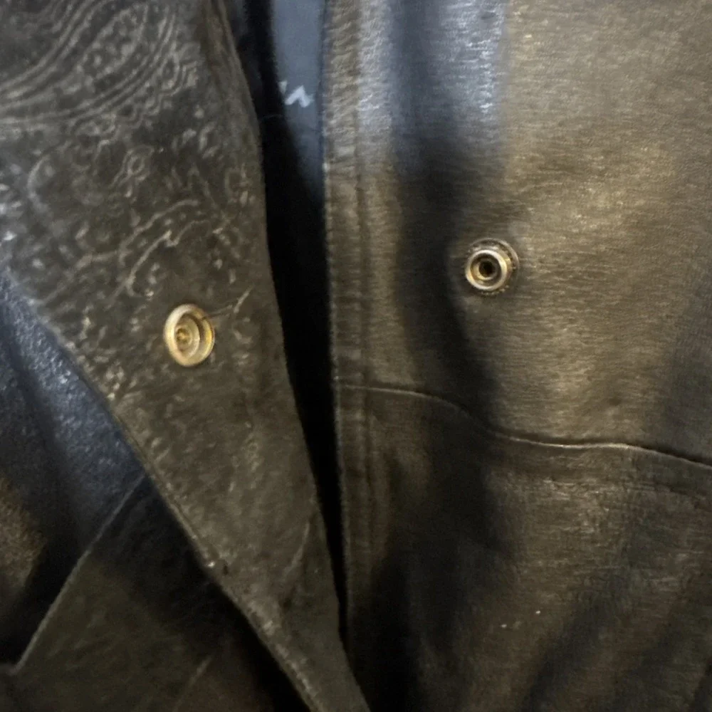 Vintage 90s Wilsons Leather‎ Black Leather Coat Thinsulate Insulated Women XS